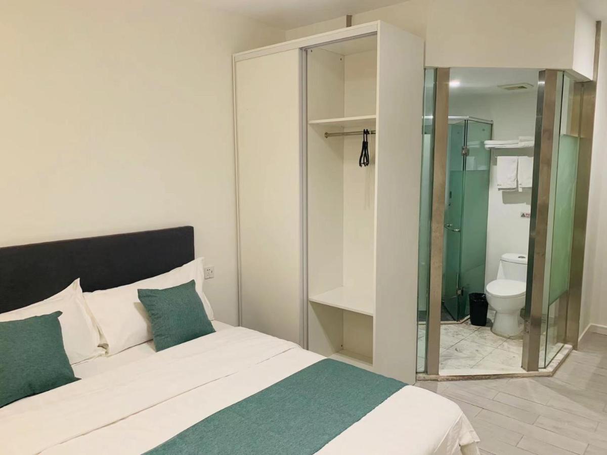 Yueshe Apartment - Hongqiao Longbai Xincun เซี่ยงไฮ้ ภายนอก รูปภาพ