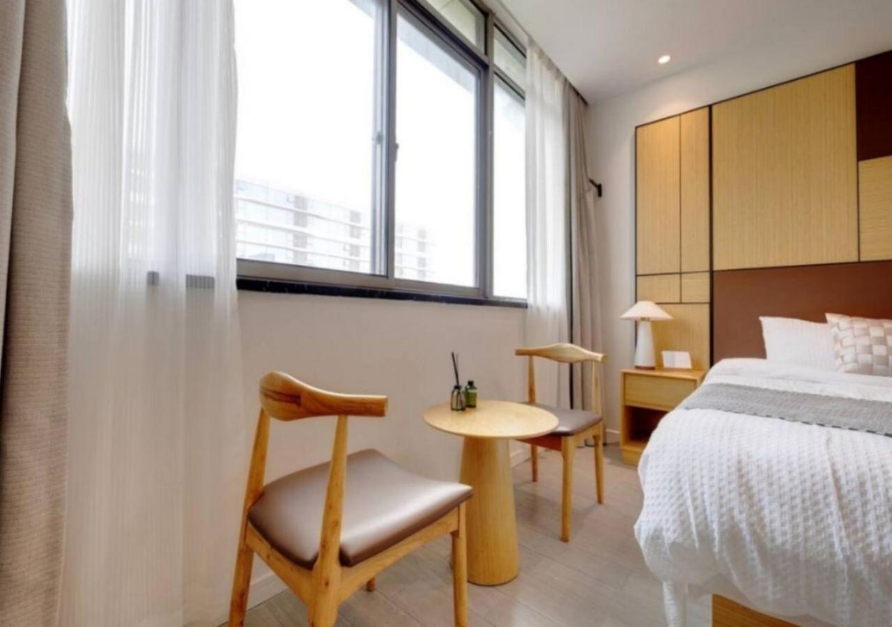 Yueshe Apartment - Hongqiao Longbai Xincun เซี่ยงไฮ้ ภายนอก รูปภาพ